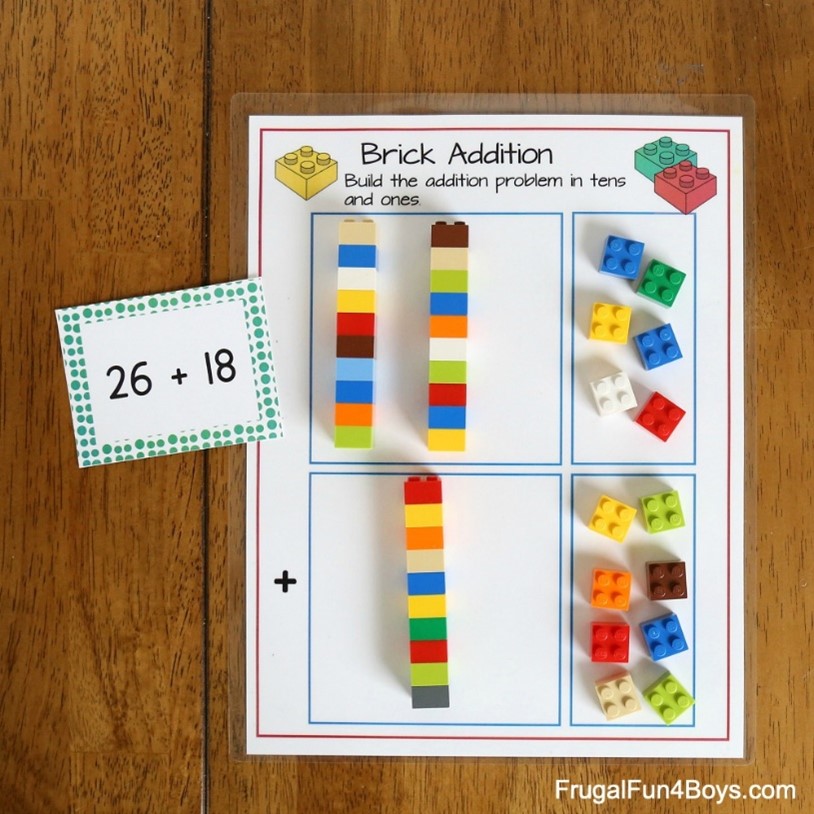 Addition-subtraction-lego-math